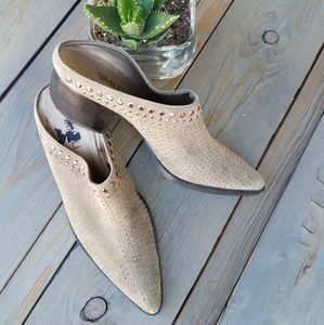 🍂Vaneli studded slide on bootie